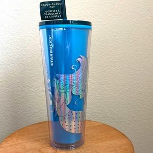 Tall plastic tumbler